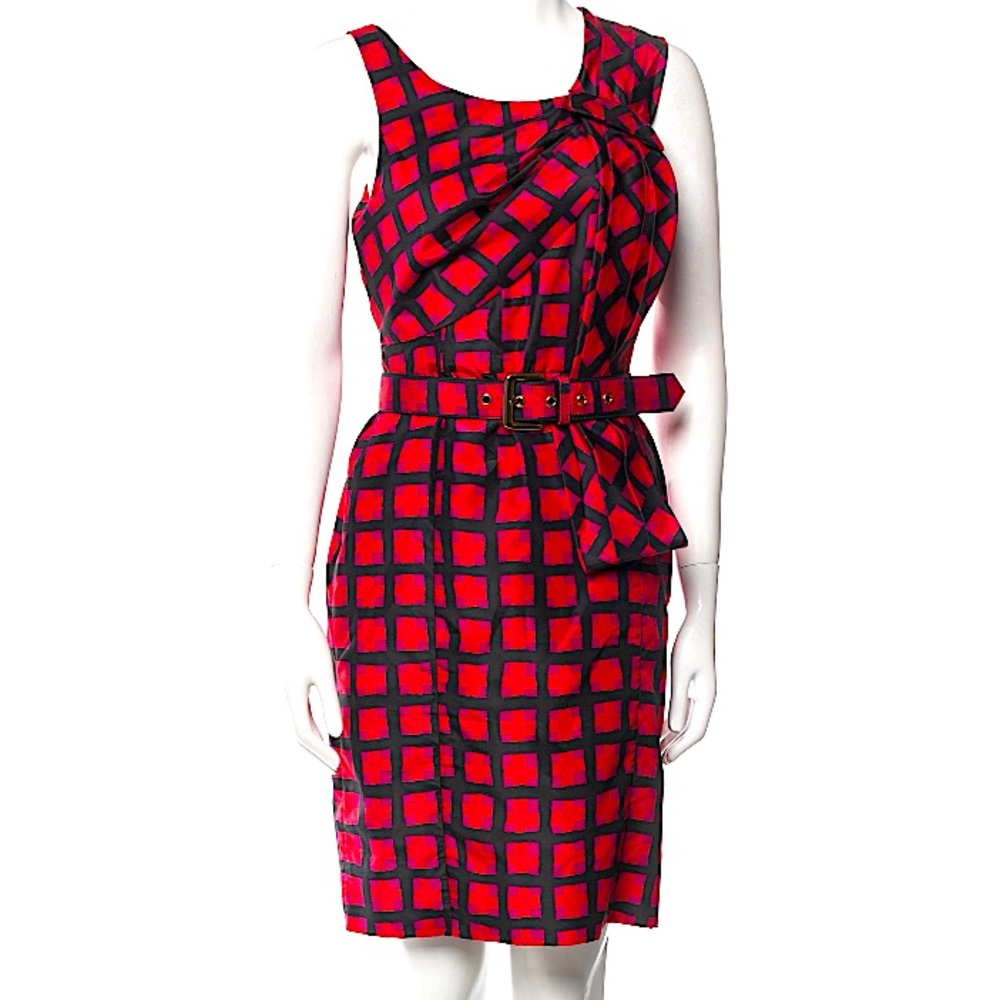 Marc by Marc Jacobs Plaid Silk Dress - size 8, NWOT